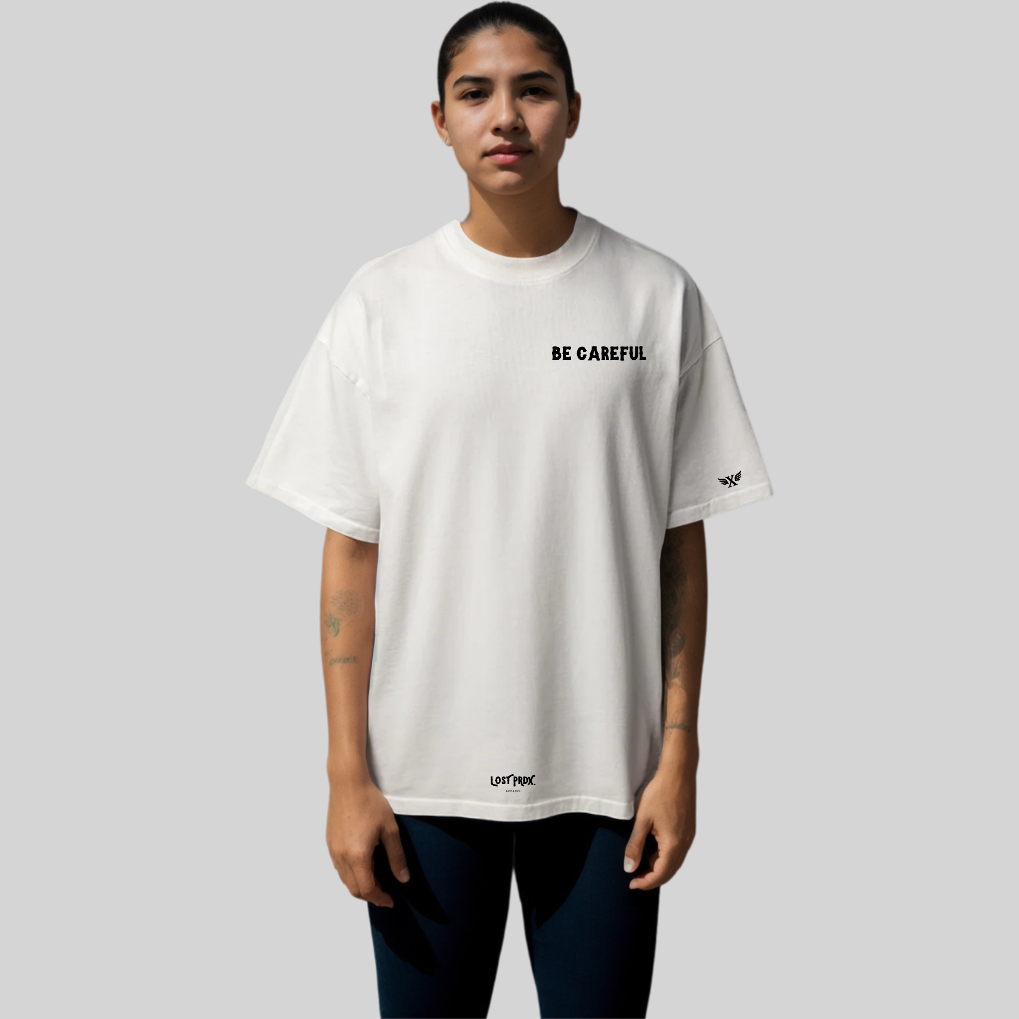 Oversize T-Shirt – SUMMERSTORM | ´Be Careful´