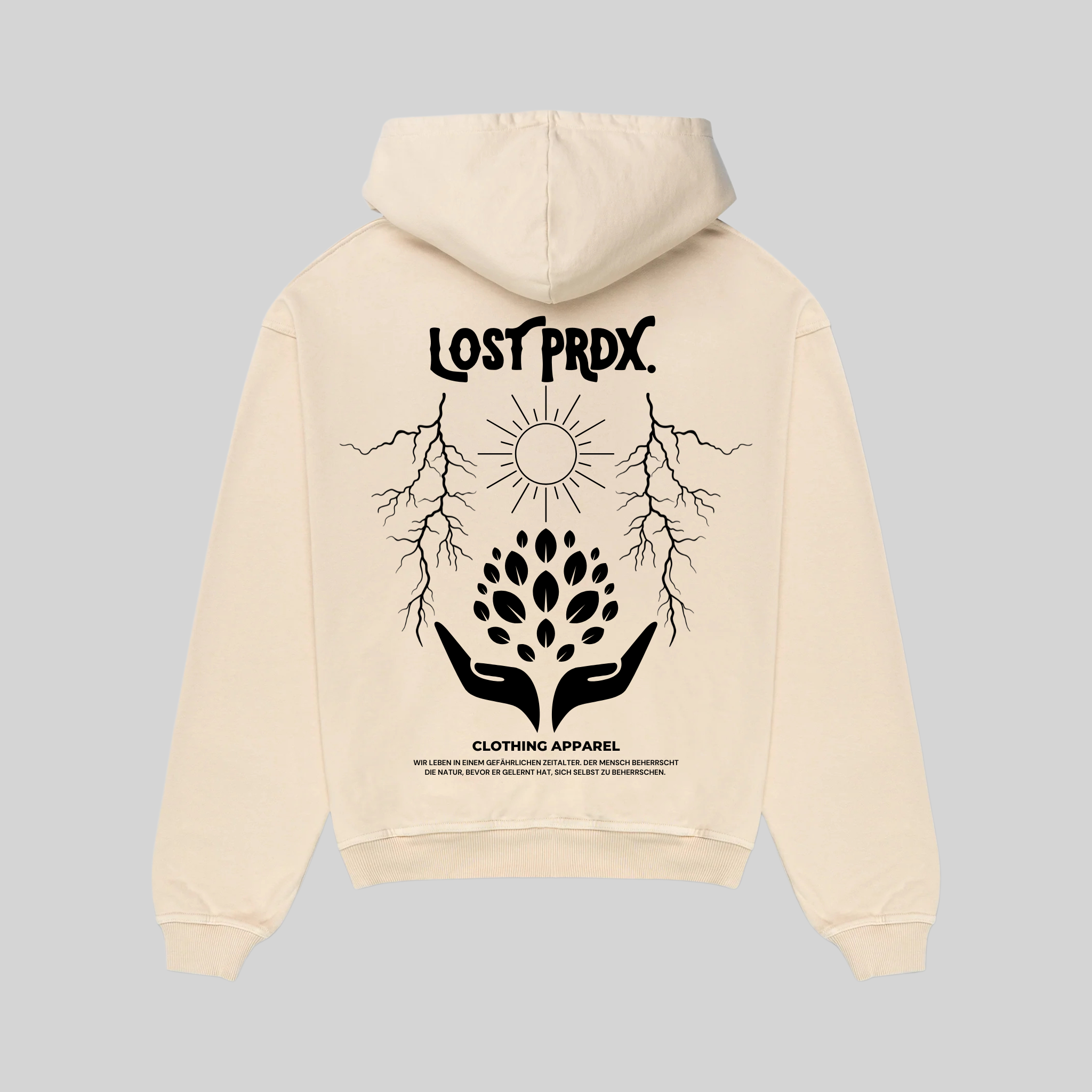 Oversize Zip-Hoodie – SUMMERSTORM | ´Under Pressure´