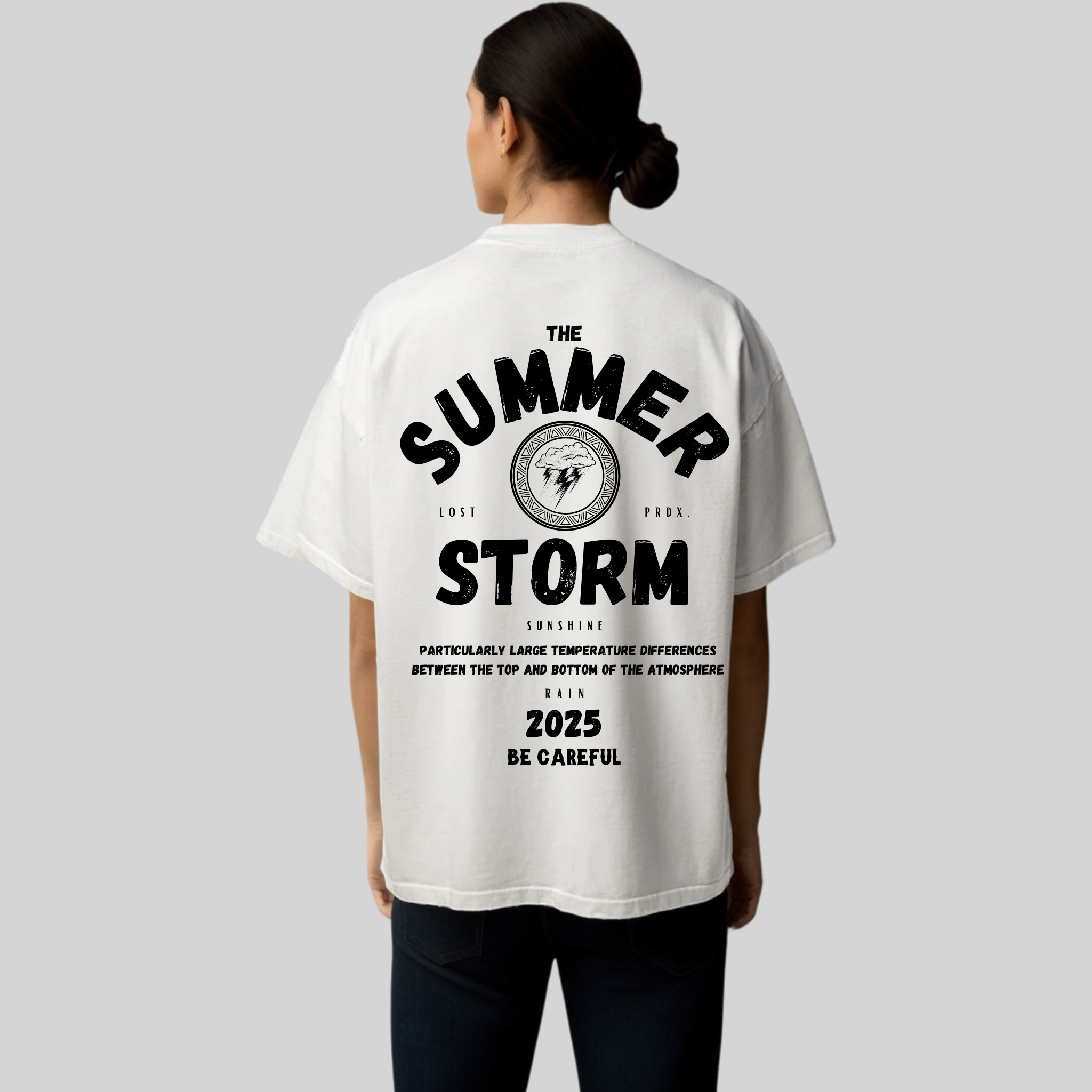 Oversize T-Shirt – SUMMERSTORM | ´Be Careful´
