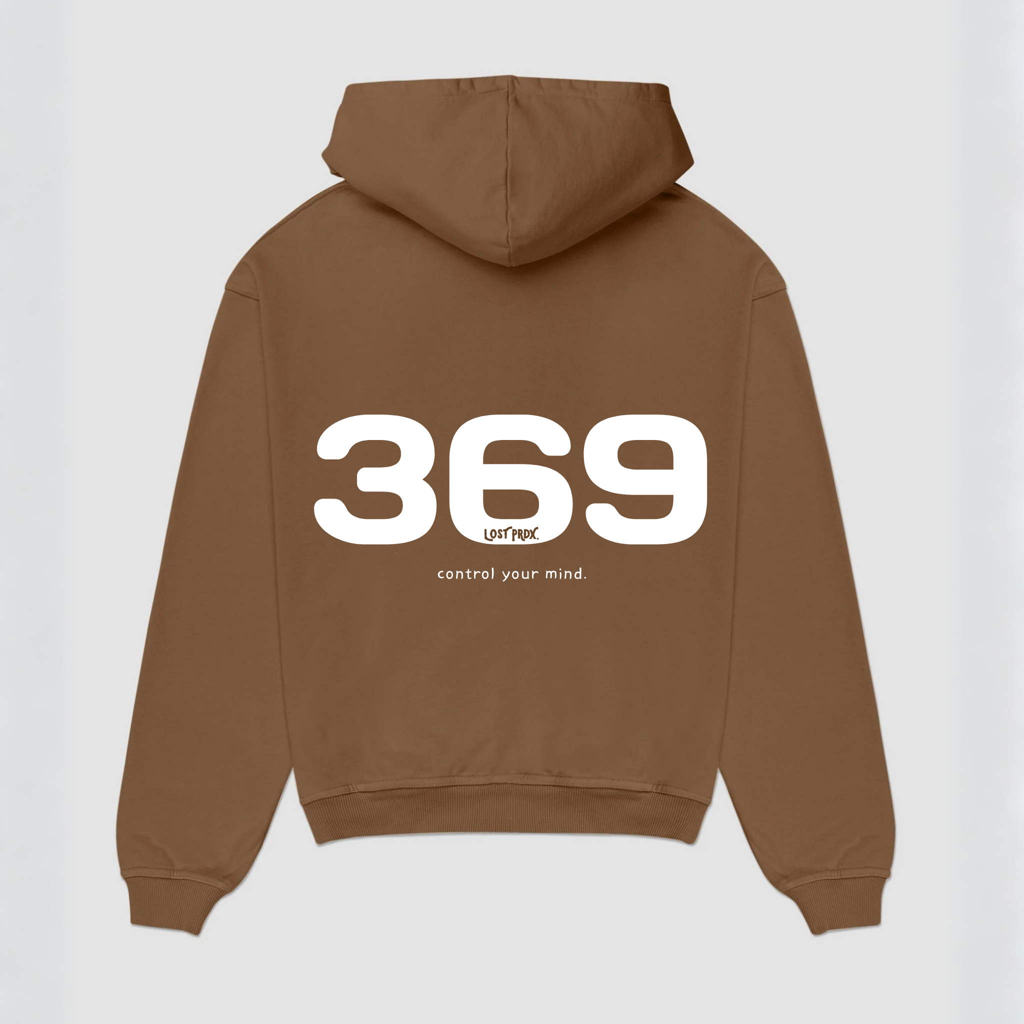 Oversize Zip-Hoodie – 369 | brown