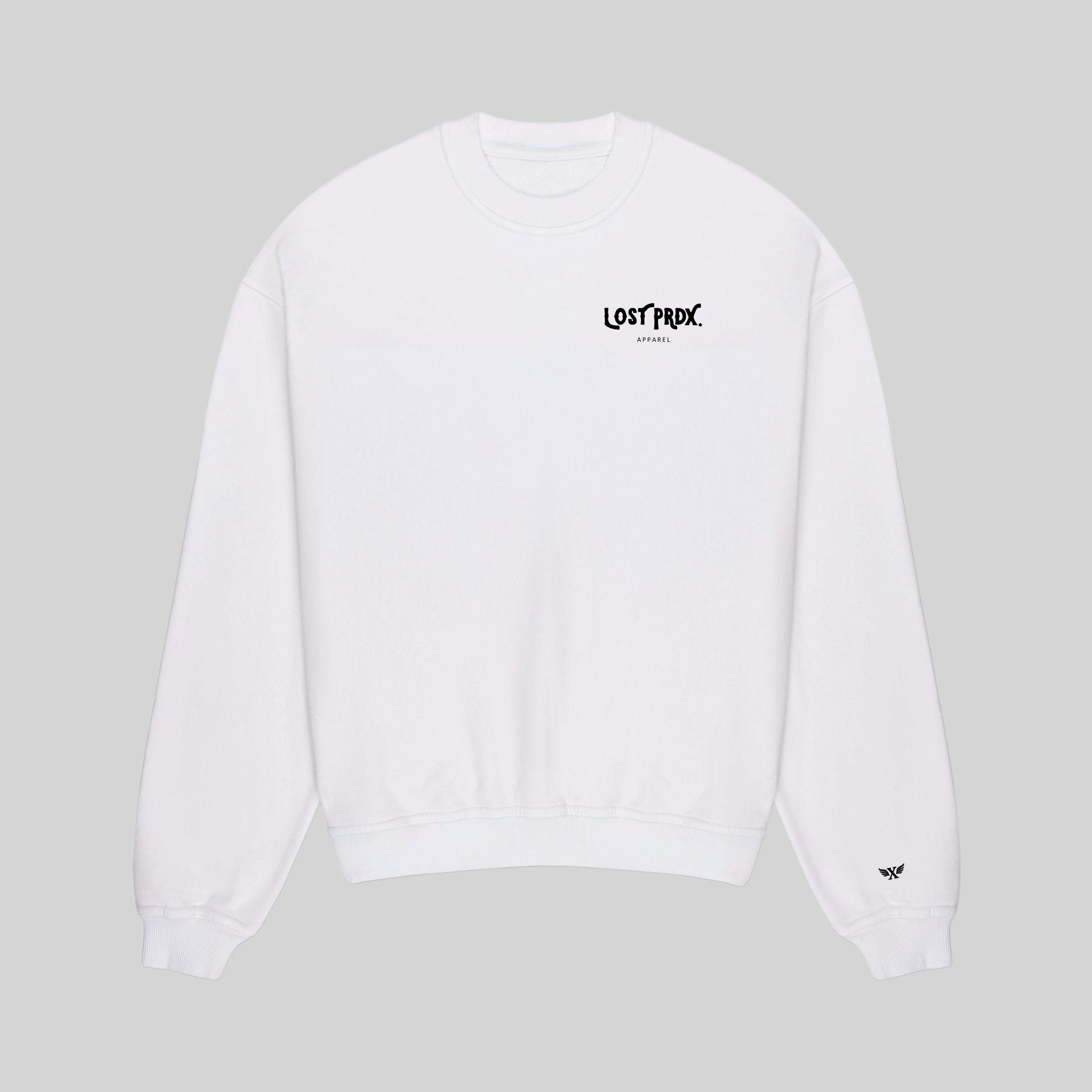 Oversize Crewneck – CLASSICS | White