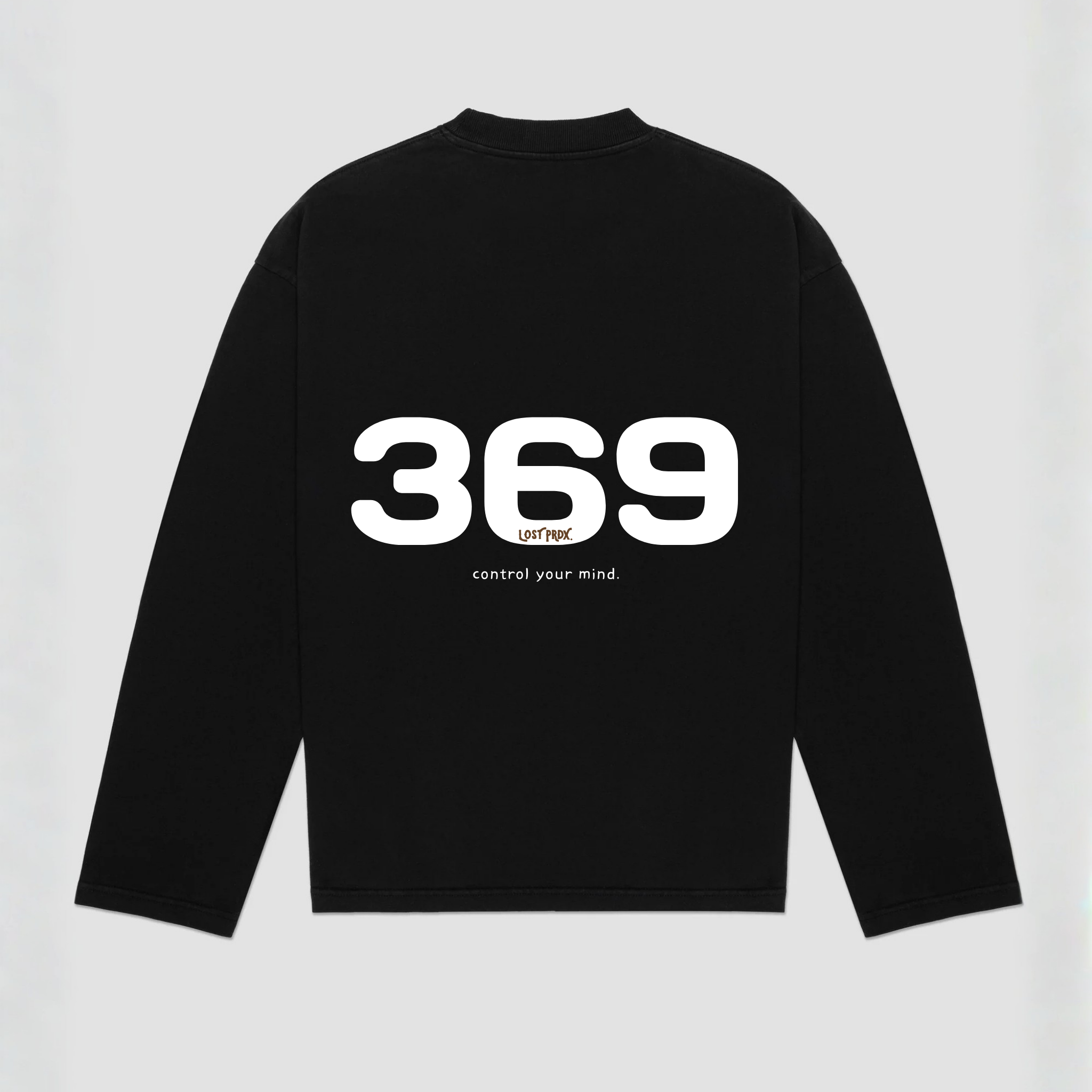 Oversize Longsleeve – 369 | brown