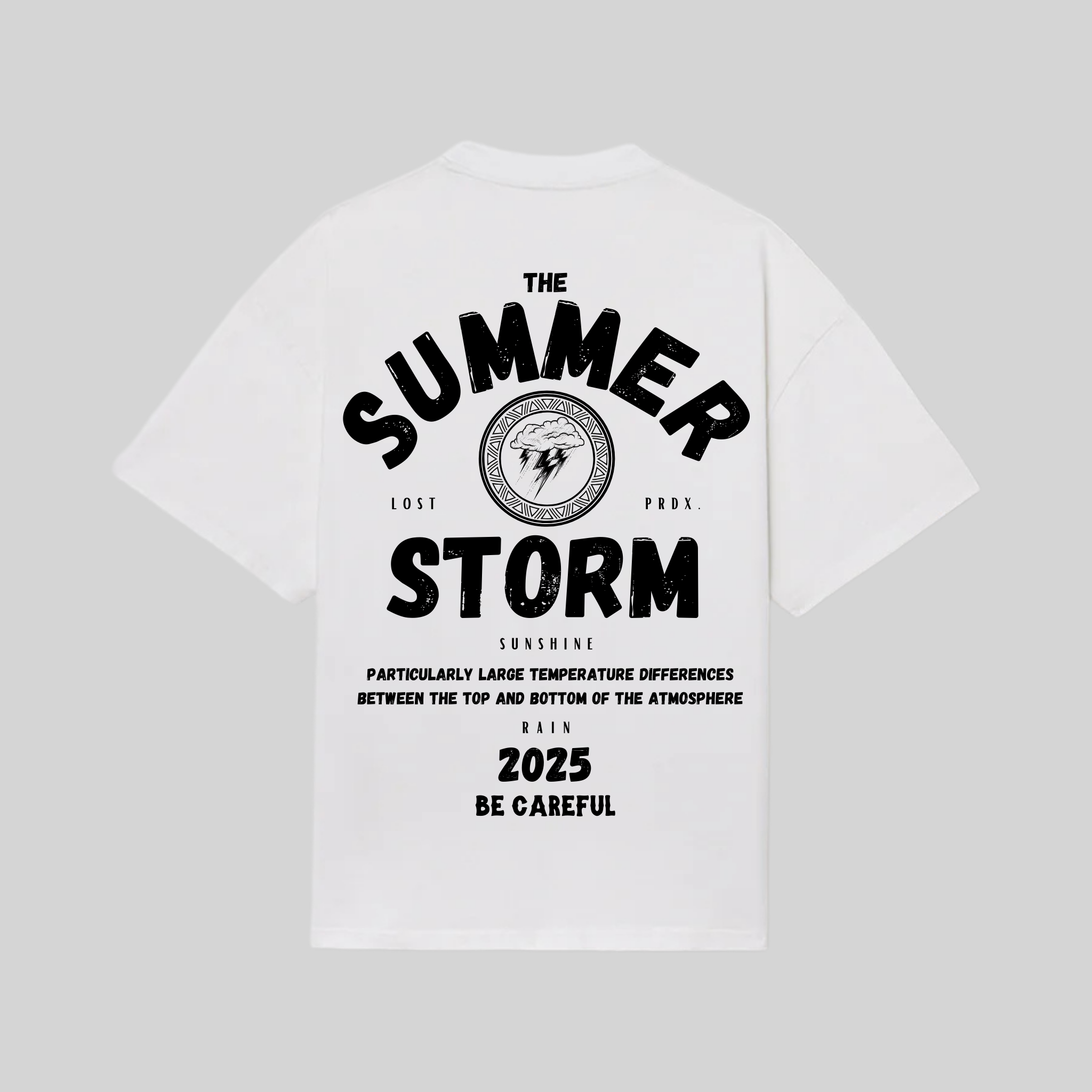Oversize T-Shirt – SUMMERSTORM | ´Be Careful´