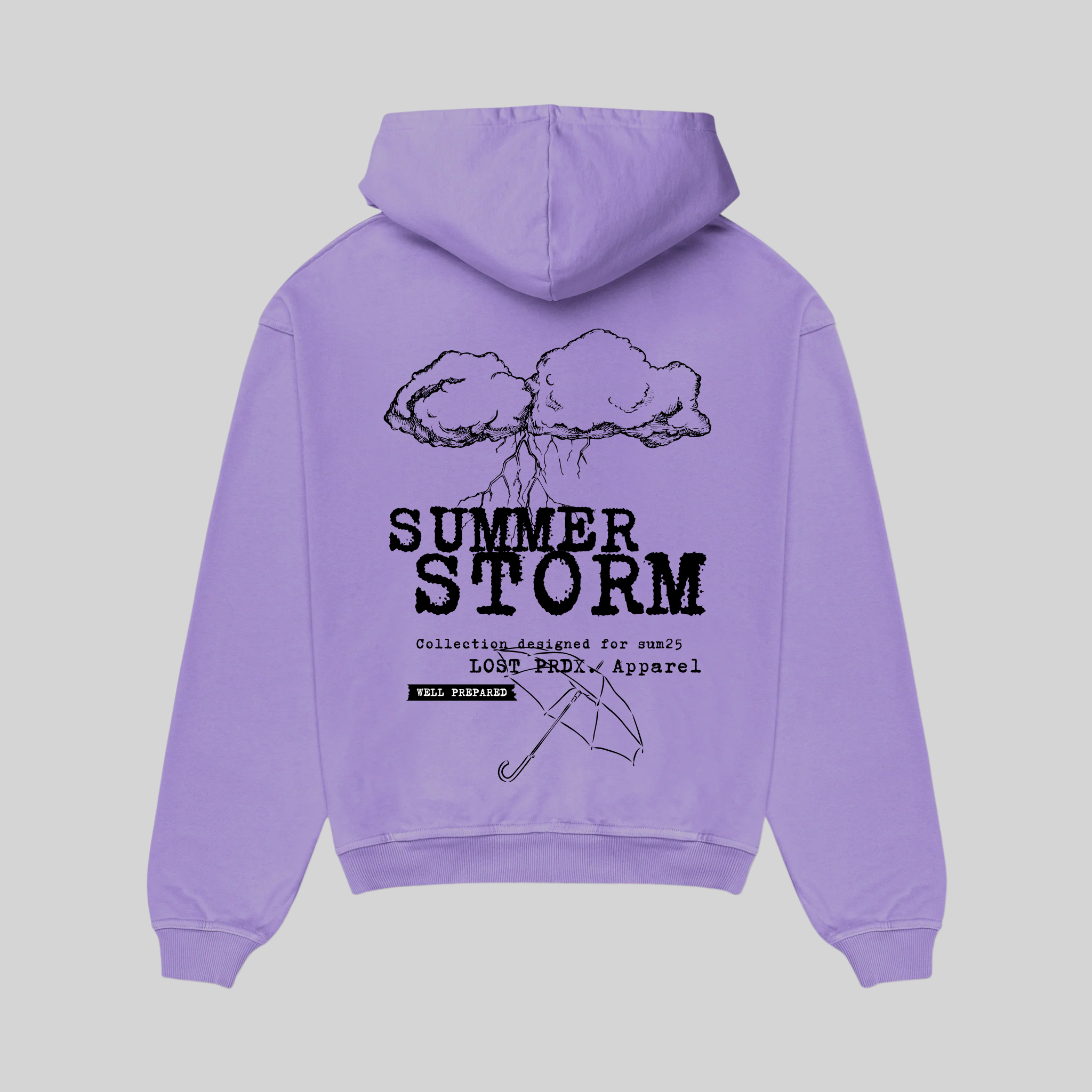 Oversize Zip-Hoodie – SUMMERSTORM | ´Umbrella´