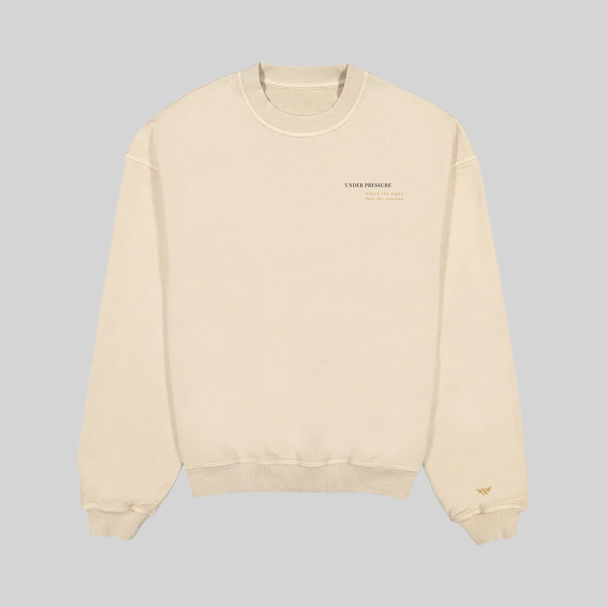 Oversize Crewneck – SUMMERSTORM | ´Under Pressure´