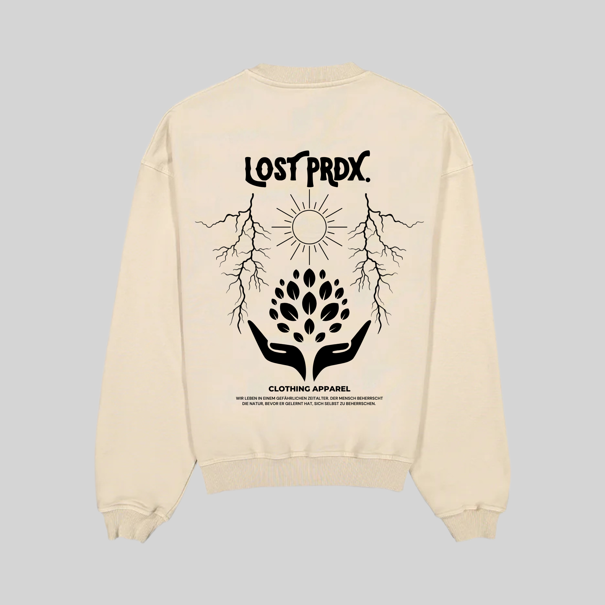 Oversize Crewneck – SUMMERSTORM | ´Under Pressure´