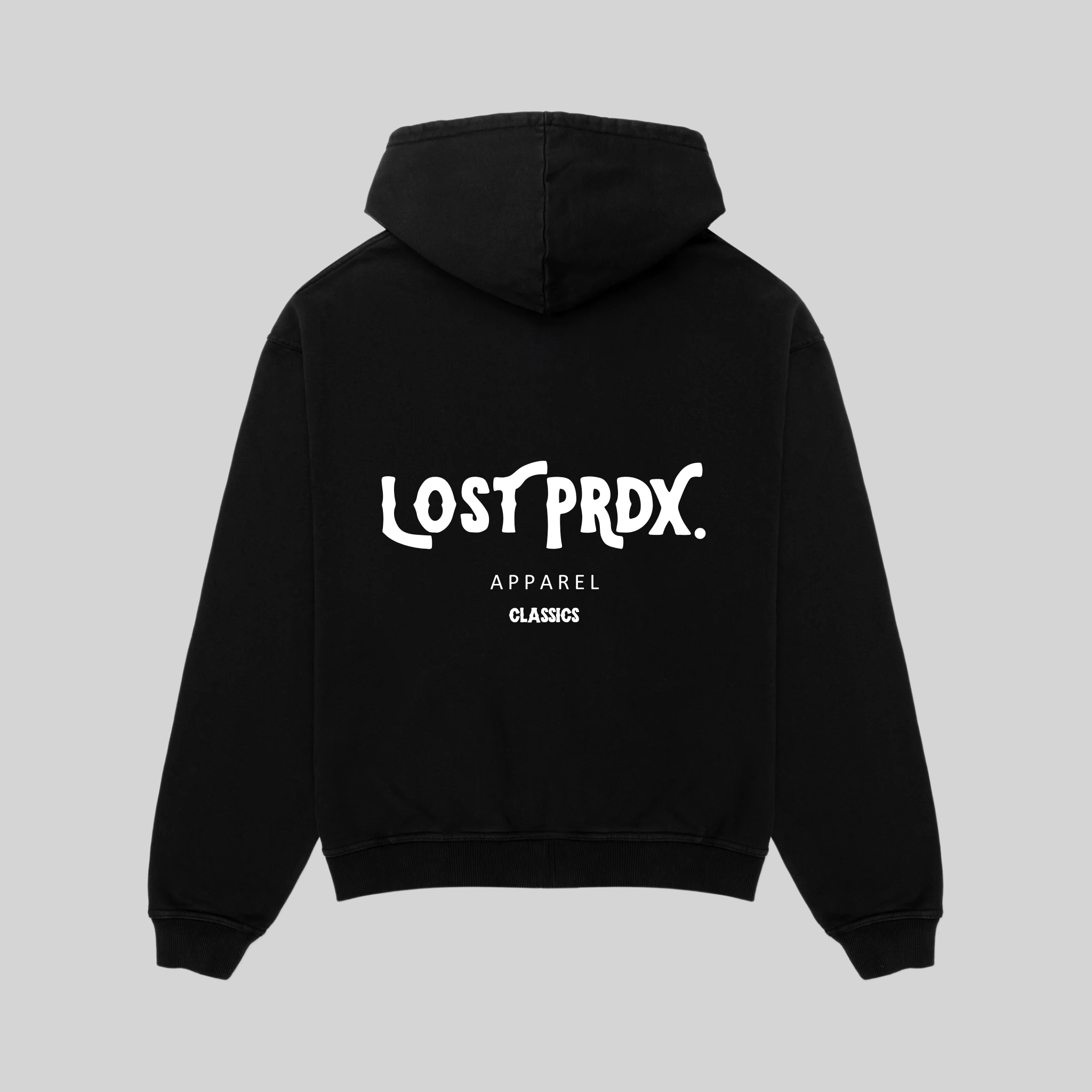 Oversize Zip-Hoodie – CLASSICS | black